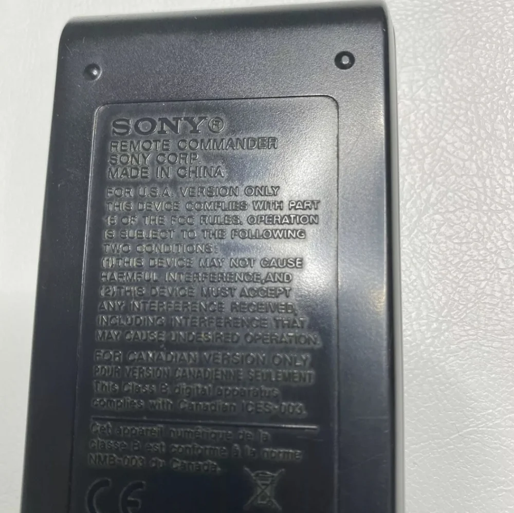 Sony Remote Commander Model RM-V310 TESTED